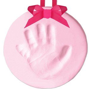 Tiny Ideas DIY Baby's Print Handprint or Footprint Keepsake No Bake Ornament